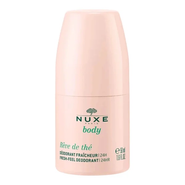 Deodorant roll-on revitalizant 24h Reve de The, 50ml, NUXE