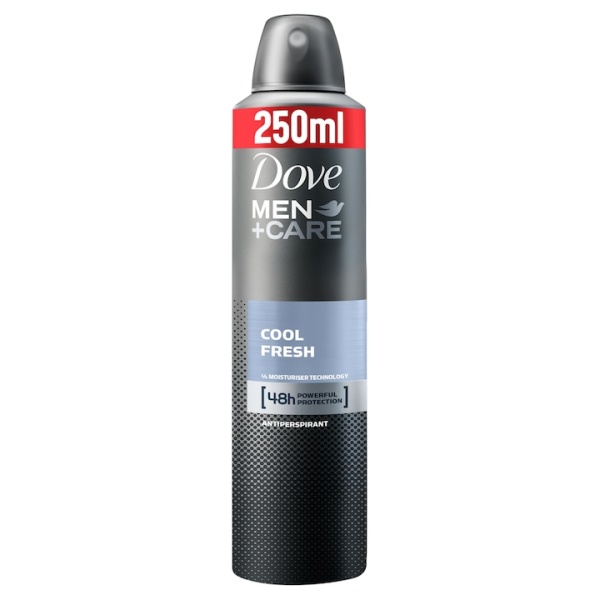 Deodorant spray Dove Men+Care Cool Fresh, 250 ml,Dove