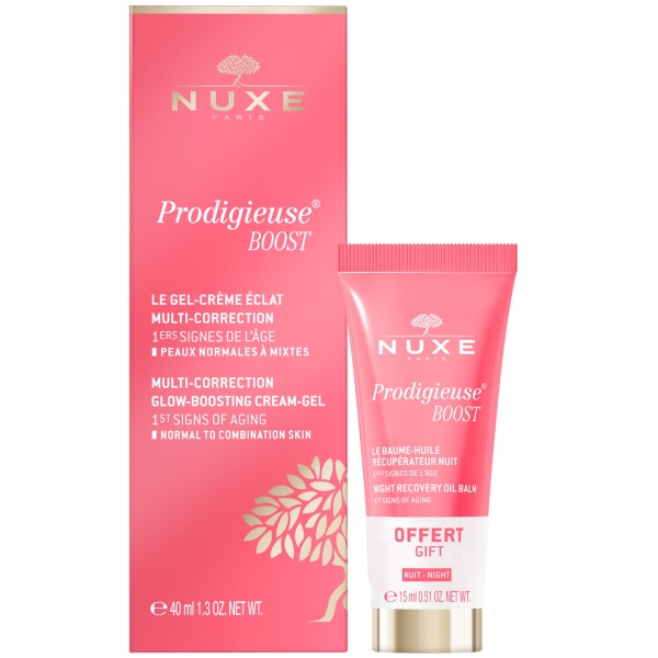 NUXE SET CP Boost gel crema PNM 40 ml+ night balsam 15ml