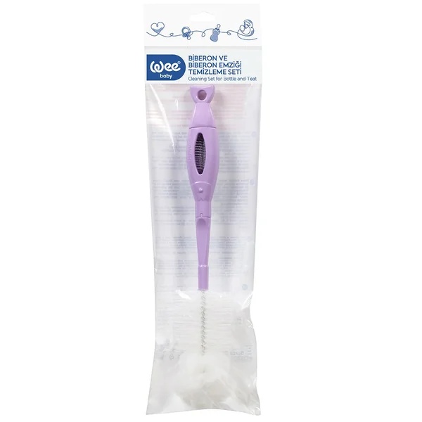 Perie de curatare pentru biberon si tetina, cod 106, 1 bucata, Wee Baby