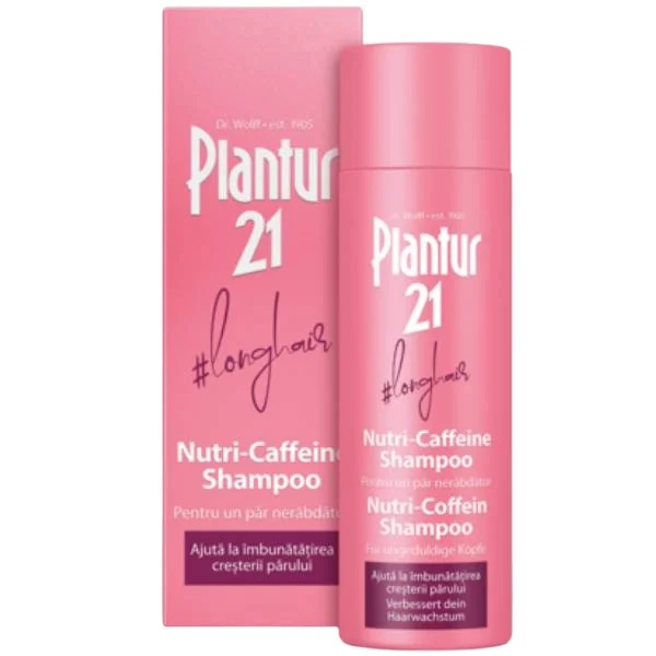 Sampon energizant Plantur 21 Longhair Nutri-Caffeine, 200ml, Plantur