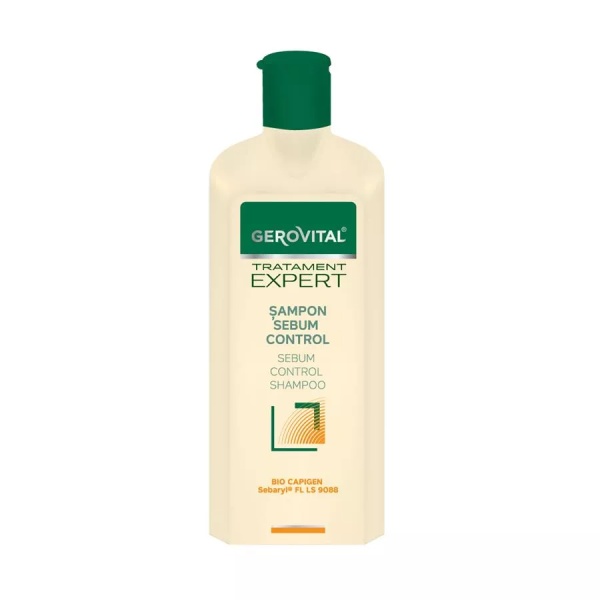 Sampon sebum control Tratament Expert, 250 ml, Gerovital 1153