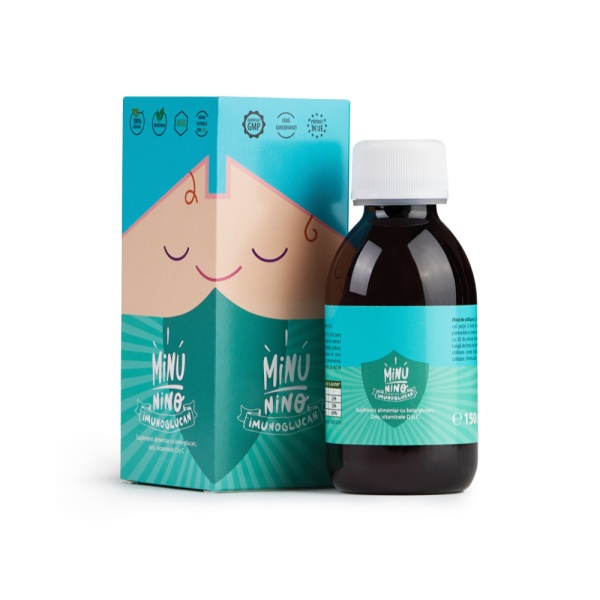 Sirop Imunoglucan Minunino, 120ml, Medimow
