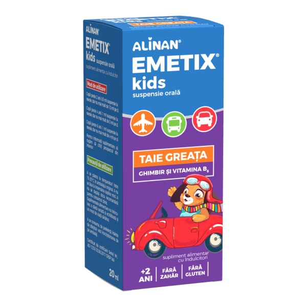 Suspensie orala Alinan Emetix, 20 ml, Fiterman