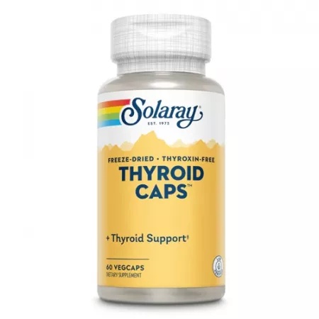 Thyroid Caps Solaray, 60 capsule, Secom