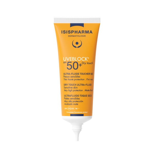 Ultra-fluid protector matifiant cu protectie solara SPF50+ UVEBLOCK, 40ml, Isis Pharma