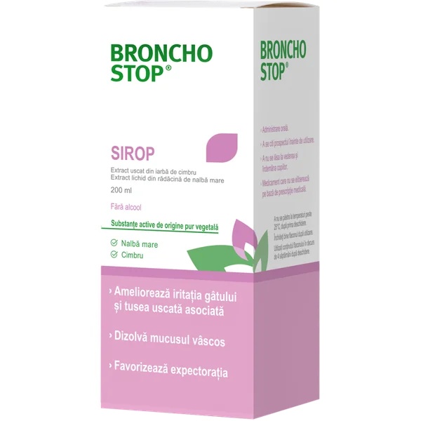 Bronchostop sirop, 200 ml, Bronchostop
