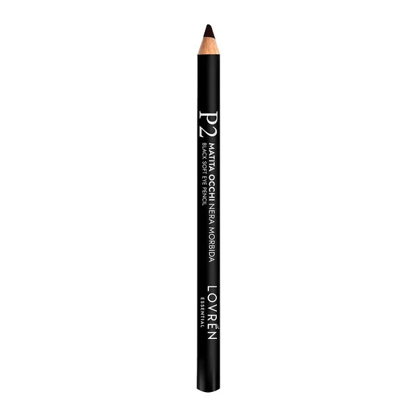 Creion contur ochi cremos Negru Esential P2, 1 bucata, Lovren