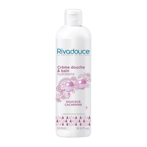Cremă duș și baie hidratantă Cachemire, 500 ml, Rivadouce