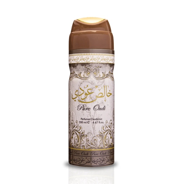 Deodorant Pure Oudi, 200 ml, Lattafa