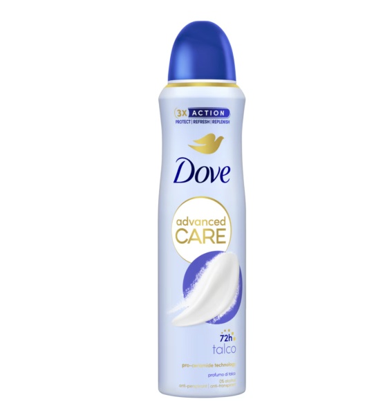 Deodorant spray Advanced Care Talco, 150 ml, Dove