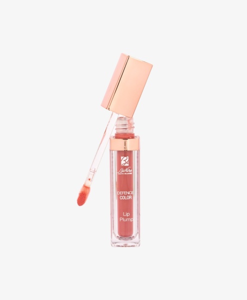 Lip gloss cu efect de umplere Defence Color, 002 Rose, 6 ml, Bionike