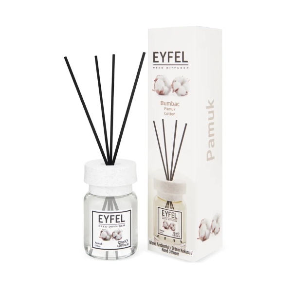 Odorizant de camera cu bete aroma de bumbac, 120 ml, Eyfel