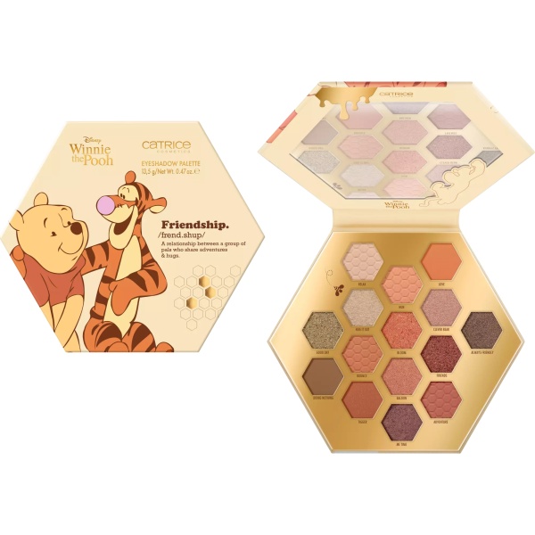 Paleta farduri de pleoape Winnie the Pooh Disney, 030 It's a Good Day To Have a Good Day, Catrice