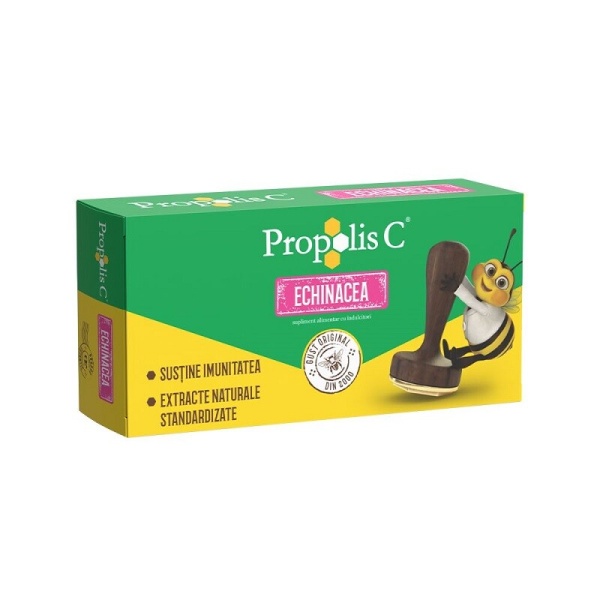 Propolis C + echinaceea 30 comprimate, Fiterman