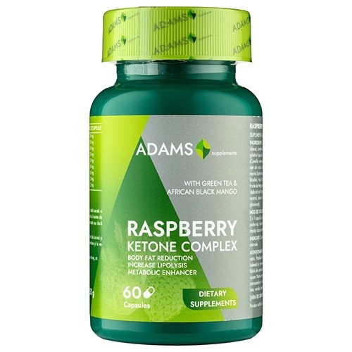 Raspberry Ketone, 60 capsule, Adams