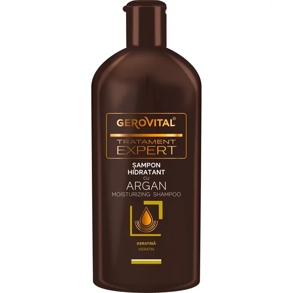 Sampon hidratant cu Argan Gerovital Tratament Expert, 250 ml, Gerovital