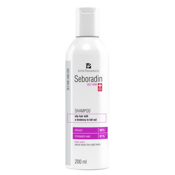 Sampon Oily, 200 ml, Seboradin