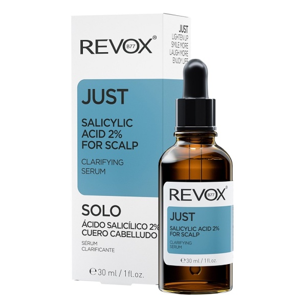 Ser cu acid salicilic 2% pentru curatarea scalpului, 30ml, Revox