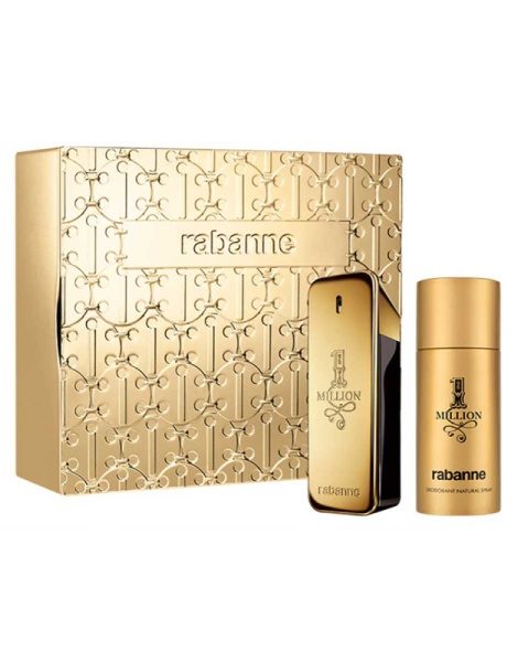 Set 1 Million Set Apa de toaleta 100 ml + Deodorant Spray 150 ml, Paco Rabanne