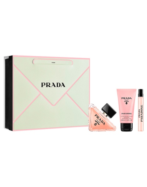 Set Paradoxe Apa de parfum 90 ml + Apa de parfum 10 ml + Lotiune de corp 50 ml, Prada