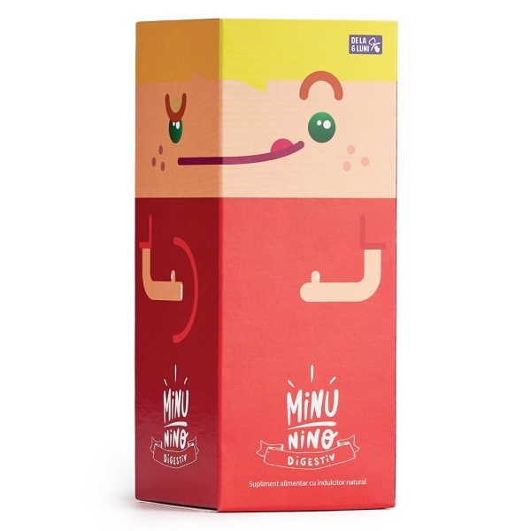 Sirop digestiv Minunino, 100ml, Medimow