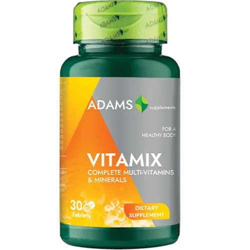 VitaMix Multiminerale & Multivitamine, 30 tablete, Adams