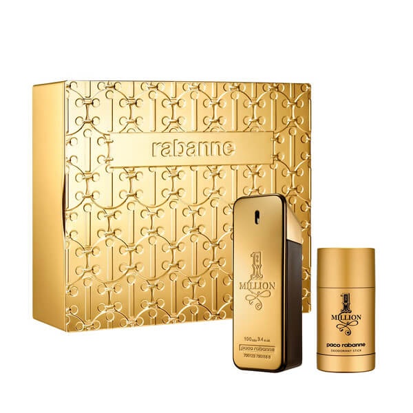 1 Million Set Cadou – Eau de Toilette 100 ml + Deodorant Stick 75 ml, Paco Rabanne