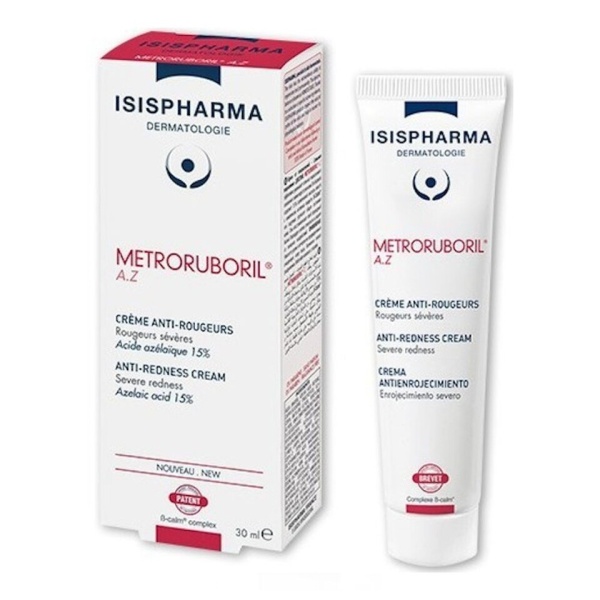 Crema anti-roseata Metroruboril A.Z., 30 ml, Isispharma