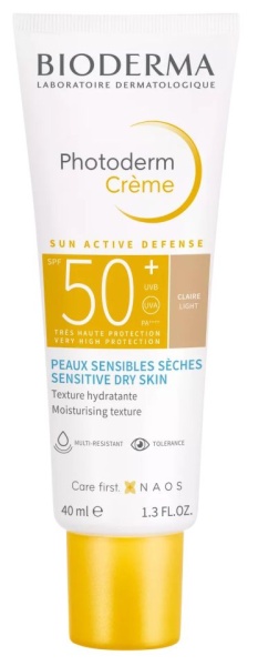 Crema colorata SPF50+ Photoderm, 40 ml, Bioderma