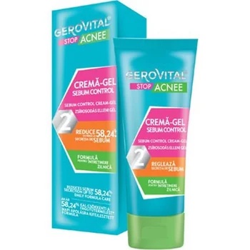 Crema-gel sebum control Stop Acnee, 50 ml, Gerovital 457