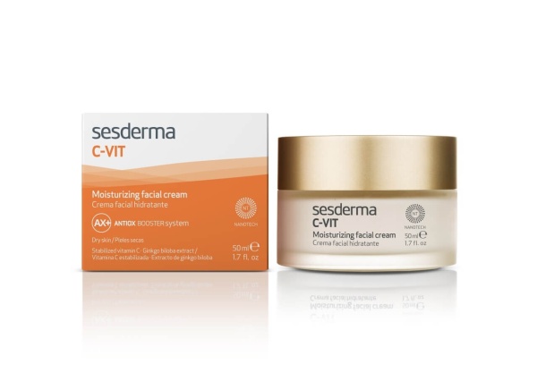 Crema hidratanta pentru fata C-Vit, 50ml, Sesderma