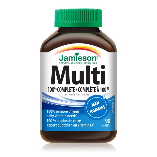 Multi 100% Complete for Men, 90 capsule, Jamieson