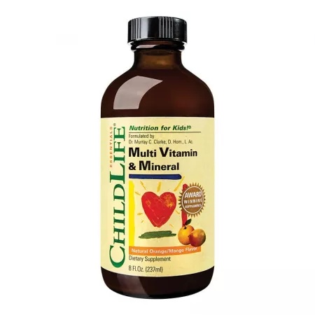 Multi Vitamine si Minerale Childlife Essentials, 237 ml, Secom