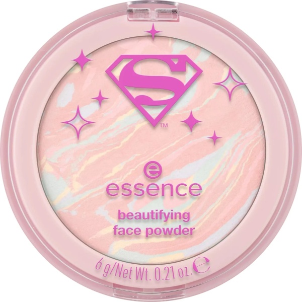 Pudra de fata beautifying face powder Superman, 6 g, Essence