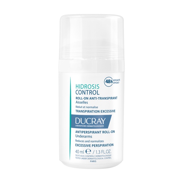 Roll-on anti-perspirant Hidrosis Control, 40 ml, Ducray
