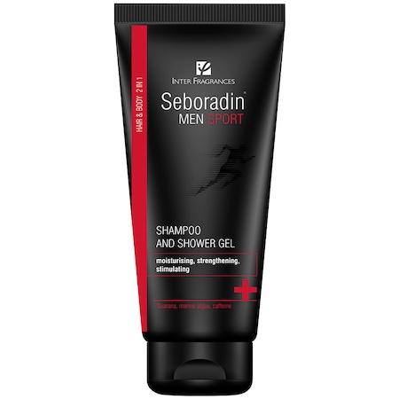 Sampon si Gel de dus pentru barbati Sport 2 in 1, 200 ml, Seboradin