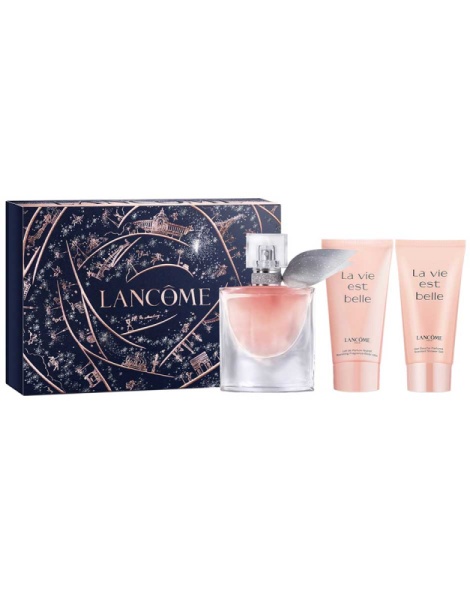 Set La Vie Est Belle Apa de parfum 30 ml + Lotiune de corp 50 ml + Gel de dus 50 ml, Lancome