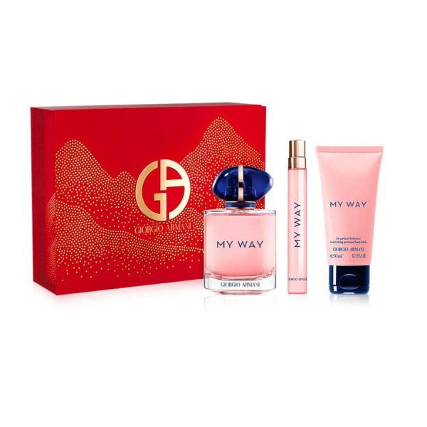 Set My Way Apa de parfum 90 ml + Loțiune de corp 50 ml + Apa de parfum 10 ml, Armani