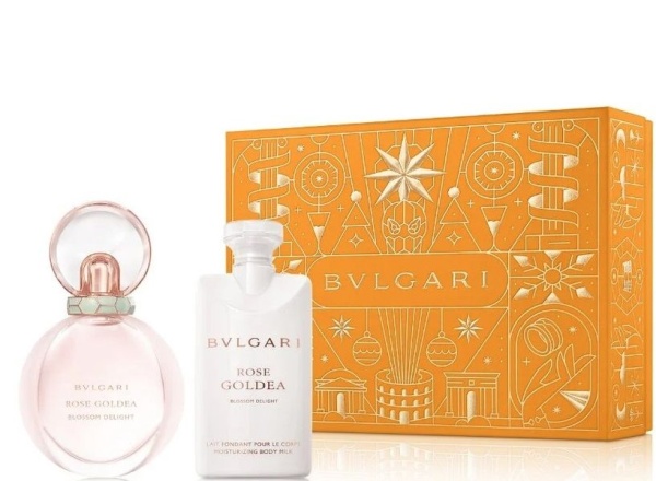 Set Rose Goldea Blossom Delight Apa de parfum 50 ml + Loțiune de corp 75 ml, Bvlgari