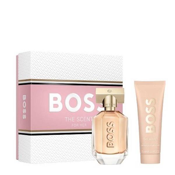 Set The Scent Apa de arfum 50 ml + Lotiune de corp 75 ml, Hugo Boss