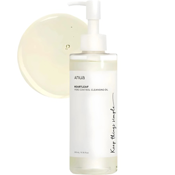 Ulei de curatare pentru controlul porilor Heartleaf, 200 ml, Anua