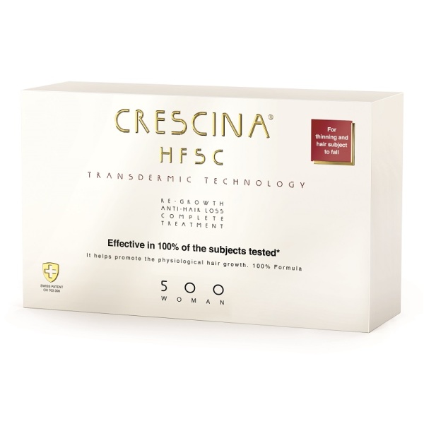 CRESCINA HFSC TRANSDERMIC COMPLETE TREATMENT 500 WOMAN 10+10 FIOLE