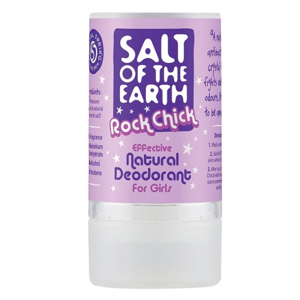 Deodorant vegan stick natural Rock Chick, 90 g, Salt Of The Earth