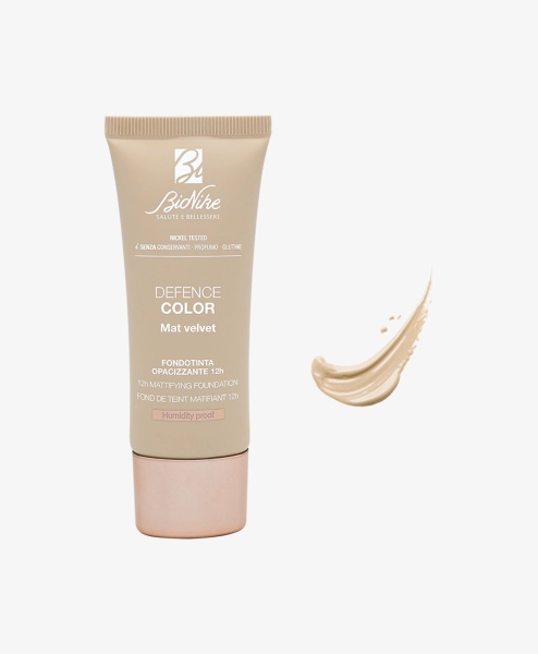 Fond de ten Defence Color Mat Velvet 404 Beige, SPF15, 30ml, Bionike