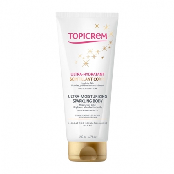 Lapte corp ultra hidratant Sparkling, 200 ml, Topicrem