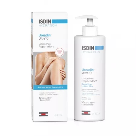 Lotiune de corp reparatoare Ureadin Ultra 10, 400ml, ISDIN