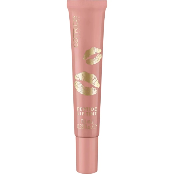 Luciu Tint de buze Peptide KISS & GLOW Don't Miss A Kiss C02, 11,5 ml, Catrice