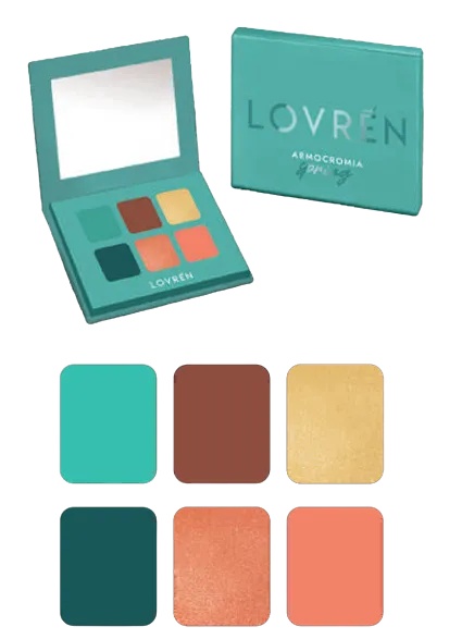 Paleta make-up Armocromia Spring, Lovren