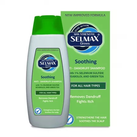 Sampon antimatreata pentru toate tipurile de par Green, 200 ml, Selmax